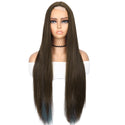 Long Black Wig Lace Front High Quality Synthetic Wig Blonde Black Synthetic Wigs Glueless Cosplay Hair Lace Wigs for Women