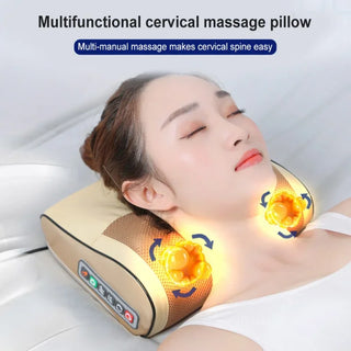 Electric Neck Massager Pillow Massageador Relaxation Pillow Massager Multifunctional Massage Pillow Device