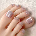 Aurora Mirror Toe Nails