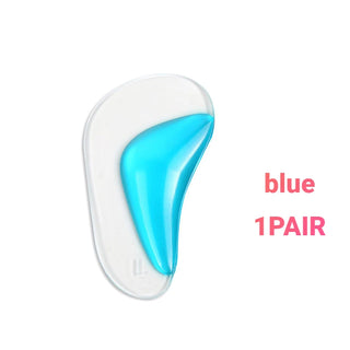 Buy blue Insoles Orthotic Professional Arch Support Insole Flat Foot Flatfoot Corrector Shoe Cushion Insert Silicone Gel Orthopedic Pad