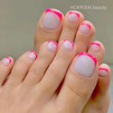 Acrylic Press Toe Nails