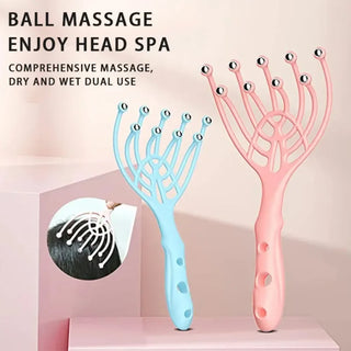 Five Finger 9 Claws Steel Ball Head Massager