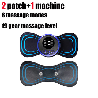 Buy type-e Electric Back and Neck Massager Muscle Massage Machine Shoulders Instrument Body Health Massages Device Cervical Pain Relief