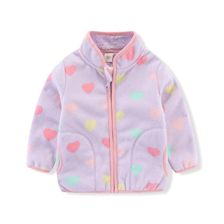 Buy t0516-purple Jumping Meters New Girls Outwears Fleece for Winter Autumn Baby Jackets Coats Flowers Kids Girls Jacket