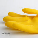 1 Pair Thick Rubber Gloves Plastic Latex Wear-Resistant Dishwashing Household Labor Protection Glove Car Wash Waterproof Kitchen