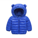 Warm Toddler Boys Jackets Autumn Winter Long Sleeve Hooded Character Pattern Children Outerwear Coats Kids Clothes