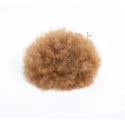 6inch Short Afro Puff Drawstring Ponytail Human Hair Curly Clip in Extensions Hair Bun Chignon Hairpiece Can Buy 2Pcs