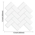 Big Size Vinyl Wallpaper Best Selling 2mm 3d Subway Wall Tiles Strong Adehesive Wall Stickers for Kitchen Bathroom Decoration