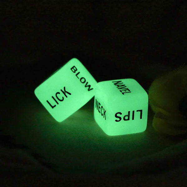 Love Dice Glow Funny Sex Dice Adult Toys Couple Lovers Games Dice Sex Game Adult