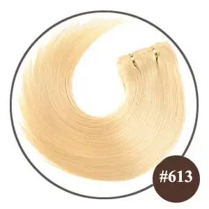 Buy 613 Doreen 10 12 14 16 Malaysia Short Double Weft Clip in Human Hair Extensions Thick 100% Straight Hair Clip in Extensions 7 Pieces