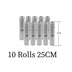 10Rolls 25cm