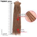 20Inch Box Braid Ponytail Synthetic Ponytail Hair Extensions Ombre Afro Hairpieces Two-Strand Drawstring Ponytail Hair Expo City