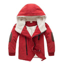 Boys Blue Winter Coats & Jacket Kids Zipper Jackets Boys Thick Winter Jacket High Quality Boy Winter Coat Kids Clothes