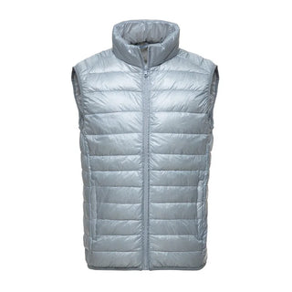 Buy j0029-gray Brand 90% Duck Down Vest Ultra Light Duck Down Waistcoat  Sleeveless Jacket Autumn Winter Coat J0029