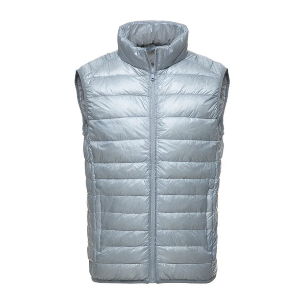 Brand 90% Duck Down Vest Ultra Light Duck Down Waistcoat  Sleeveless Jacket Autumn Winter Coat J0029