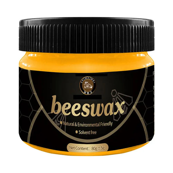 85g Wood Seasoning Beewax Furniture Beeswax Polish Wood Floor Furniture Wear-Resistant Wax Furniture Care Home Cleaning