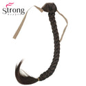 StrongBeauty Blonde Long Fishtail Braid Ponytail Extension Synthetic Clip in Hairpiece COLOUR CHOICES