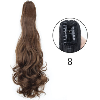 Buy w-8 Claw Clip on Ponytail Hair Extensions