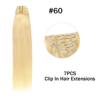 Buy dl-60 Hair Extensions Clip in Human Hair 7PCS Balayage Natural Black to Golden Blonde Clip in Hair Extension Real Human Hair Extension