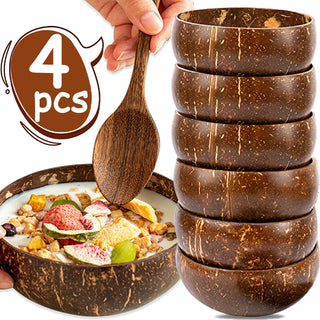 Natural Coconut Bowl Dinner Set