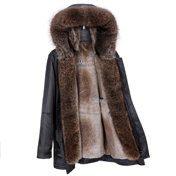 Sheepskin Aviator Jacket Men's Natural Winter Coats Shearling Jacket Men Motorcycle Real Fur Coat