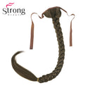 StrongBeauty Blonde Long Fishtail Braid Ponytail Extension Synthetic Clip in Hairpiece COLOUR CHOICES