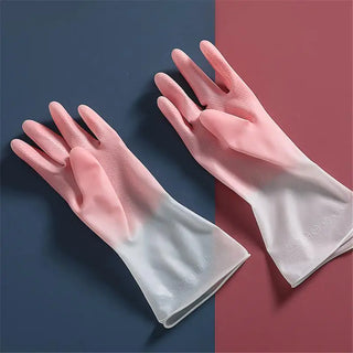 Gloves Home Supplies Laundry Female Rubber Washing Dishes Household Daily Necessities Dishwashing Gloves Cleaning Tools Kitchen