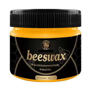 85g Wood Seasoning Beewax Furniture Beeswax Polish Wood Floor Furniture Wear-Resistant Wax Furniture Care Home Cleaning