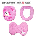 Sanrio Hello Kitty Cute Toilet Seat Cushion Household Paste Toilet Ring Thickened Plus Velvet Toilet Seat Universal Toilet Seat