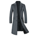 A Long Jacket Below the Knee,Men's Overcoat,Wool Content 51%,Men Coats,Wool Coat Men,Long Coat Men,men Coats, Coats for Men