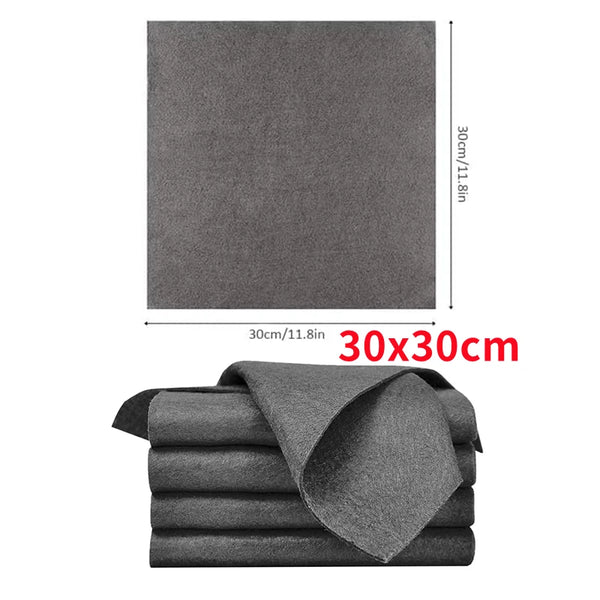 Thicker Magic Cleaning Cloth No Watermark Rag Microfiber Window Glass Wiping Kitchen Towel Wash Reusable Dried Magic Bayeta