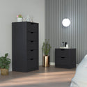 Bennett 2 Piece Bedroom Set, Black