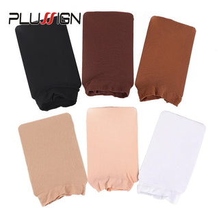 Clearance Quality Deluxe Wig Cap Hair Net for Weave 10pcs=5packs Hair Wig Nets Stretch Mesh Wig Cap for Making Wigs Free Size