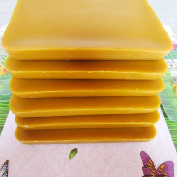 New 1kg Pure Beeswax Natural Organic Yellow Bees Wax for Cosmetics Making Candles