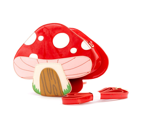 Mushroom House Handbag