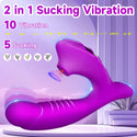 Dildo Vibrator for Women Sucking Vibrators G Spot Clit Stimulation Vibration Tongue Oral Nipple Sucker Adult Sex Toys for Women