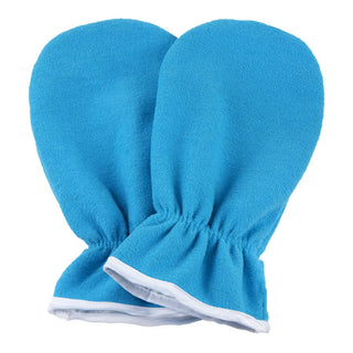 Buy blue 1 Pair SPA Mittens