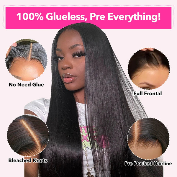 Full Lace Frontal Wigs Preplucked Hair Wig