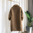 Winter Faux Fur Teddy Coat Women High Street Oversized Teddy Jackets and Coats Ladies Outwear Parka Warm Shaggy Coat