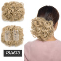 BENEHAIR Synthetic Scrunchy Hair Bun Messy Hair Bun Curly Chignon Hairpiece for Women Hair Combs Clip in Hair Extension Updo