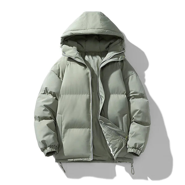 Winter Parkas Men Cotton-Padded Coats Men Puffer Jackets Outdoor Hooded Coat Casual Windbreaker Thick Warm Coat Men Jacket