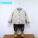 Cute Warm Winter Children Girls Coat Spring Kids Jacket Boys Outerwear Coats Cotton Boy Thicken Baby Clothes Clothing for 2y-7y