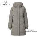 GASMAN Collection Hooded Warm Winter Coats Women High Quality Parka Long Coat Thick Jackets Female Winter Windproof Jackets 1820