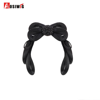 Buy 32 AOSI Hair Braided Clip in Hair Bun Chignon Hairpiece Donut Roller Bun Hairpiece Hand Knitting Braid Synthetic Chignon