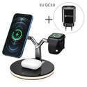 3 in 1 Magnetic Wireless Charger 15W Fast Charging Station for Magnetic iPhone 14 13 12 Pro Max Chargers for Apple Watch Airpods