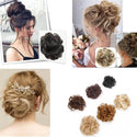 BENEHAIR Synthetic Scrunchy Hair Bun Messy Hair Bun Curly Chignon Hairpiece for Women Hair Combs Clip in Hair Extension Updo