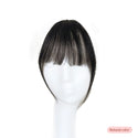 100% Human Hair Invisible Air Bangs Hair Clip-In Extension Front Fringes Hair Pieces Air Bangs Styling Accessorie for Women