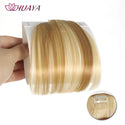 HUAYA Synthetic Hair Bangs Clips Front Side Long Bangs Fake Fringe Clip in Hair Extensions Accessories for Women