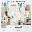 Car Air Freshener LED Light Essential Oil Fragrance Diffuser Smell Distributor USB Rechargeable Aromatherapy Scent Air Refresher