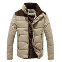 Autumn Winter Coats Men Parka Cotton Warm Thick Jackets Padded Coat Male Outerwear Jacket